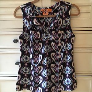 90% off! Tory Burch Silk Sleeveless Blouse